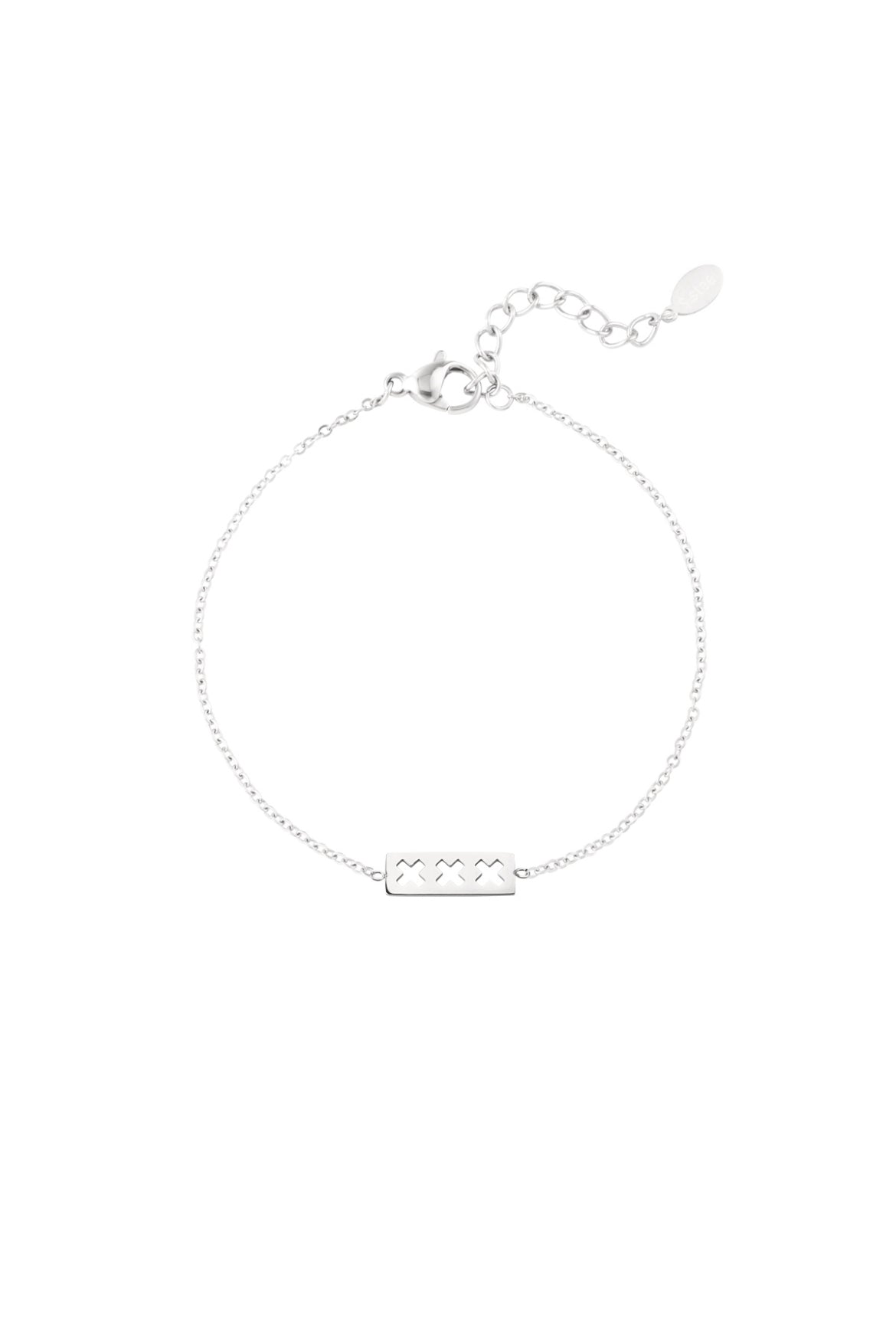 Trio X armband