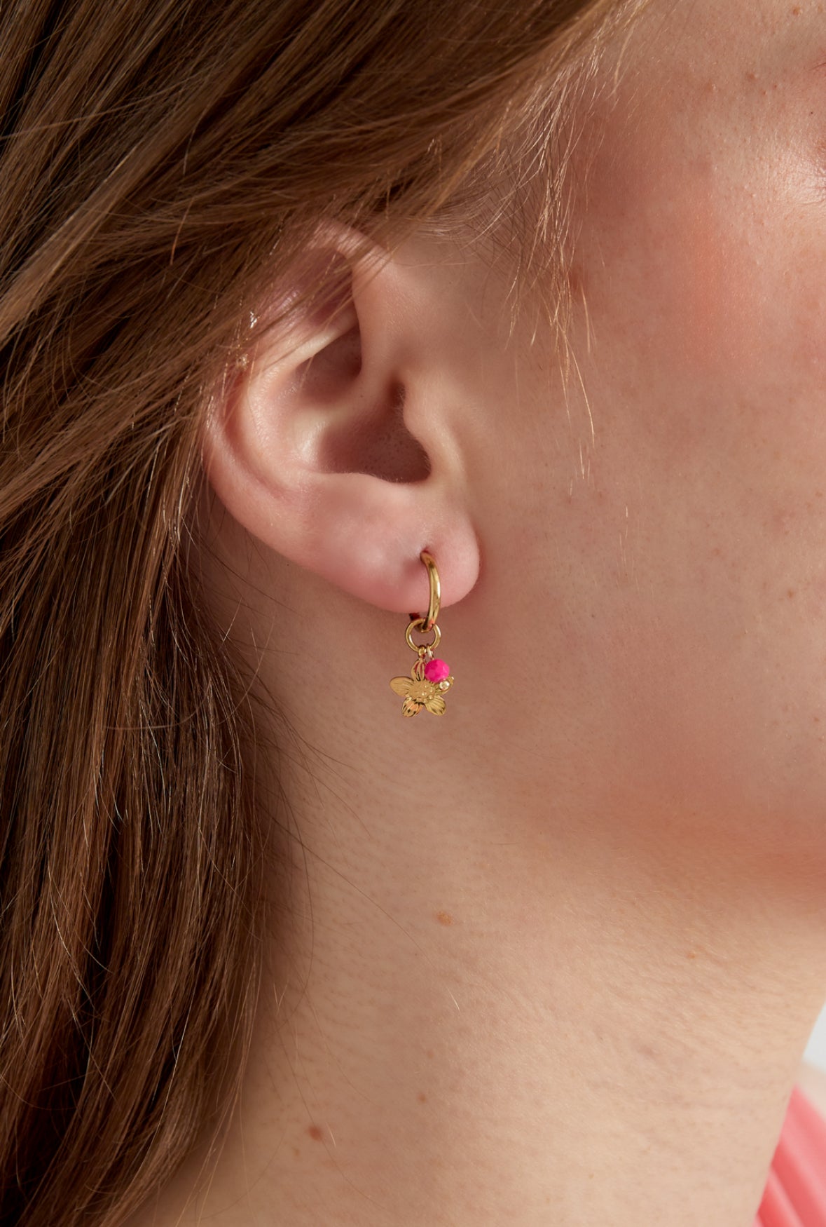 Pearl blossom oorbellen