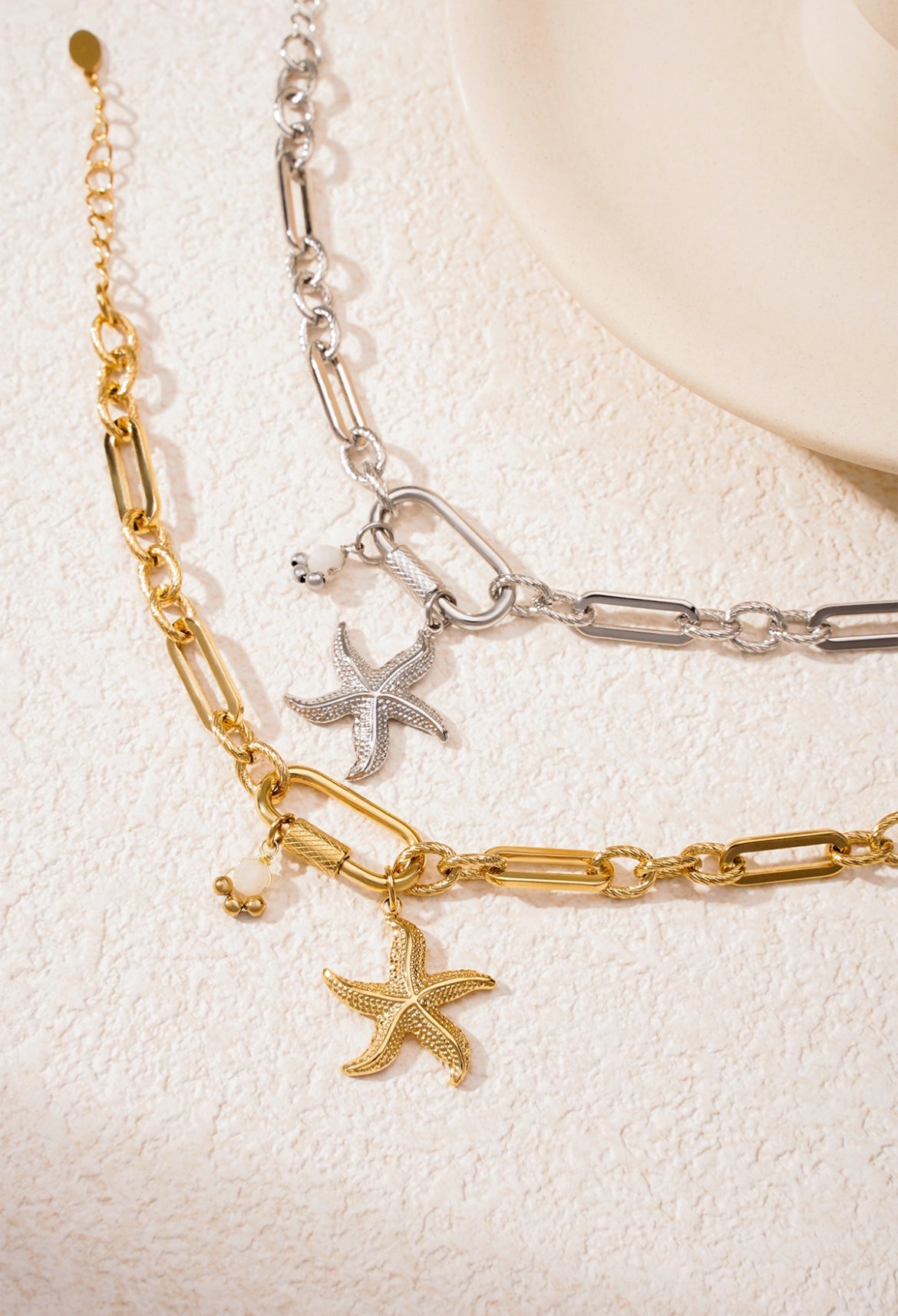 Starfish in the sea armband