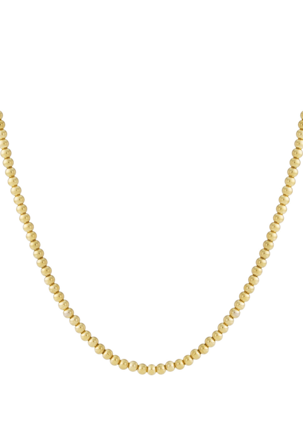 Ketting van massieve kralen - 6mm