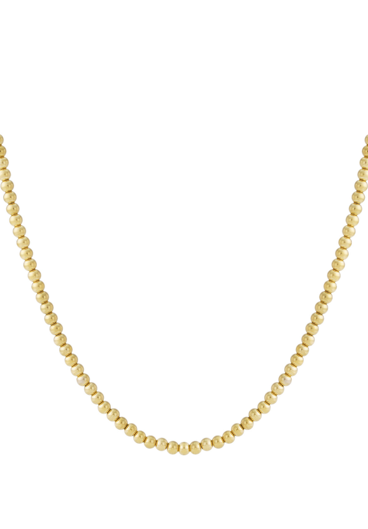 Ketting van massieve kralen - 6mm
