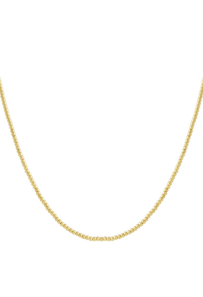 Ketting van massieve kralen - 4mm