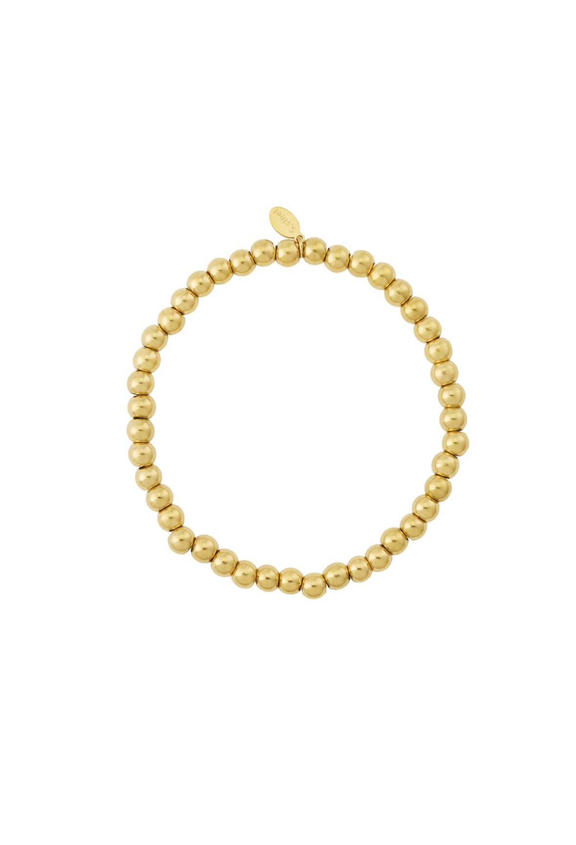 Massieve kralenarmband- 5mm