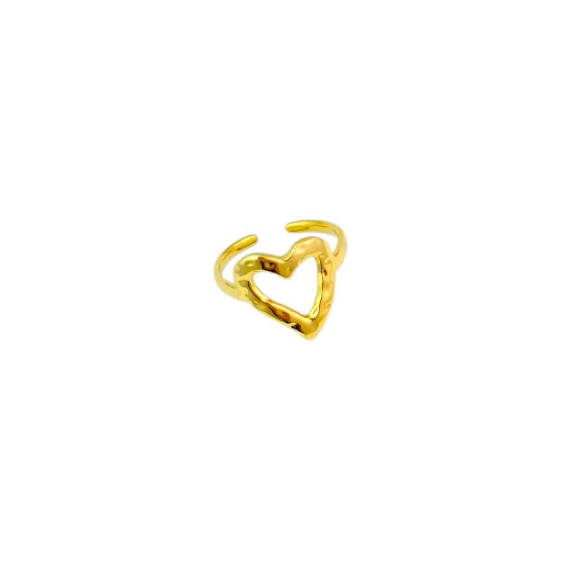 Open hartje ring