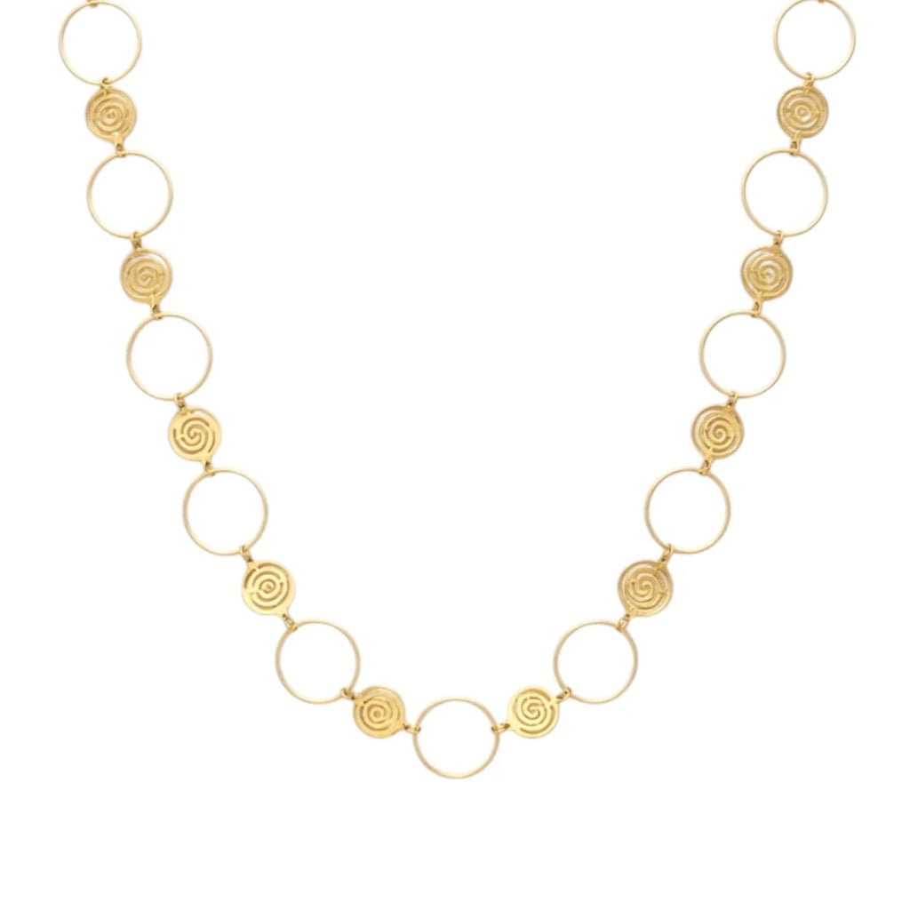 Spiral Link Necklace