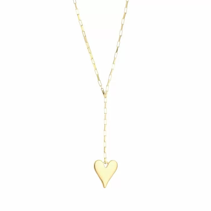 Y ketting met XL hart