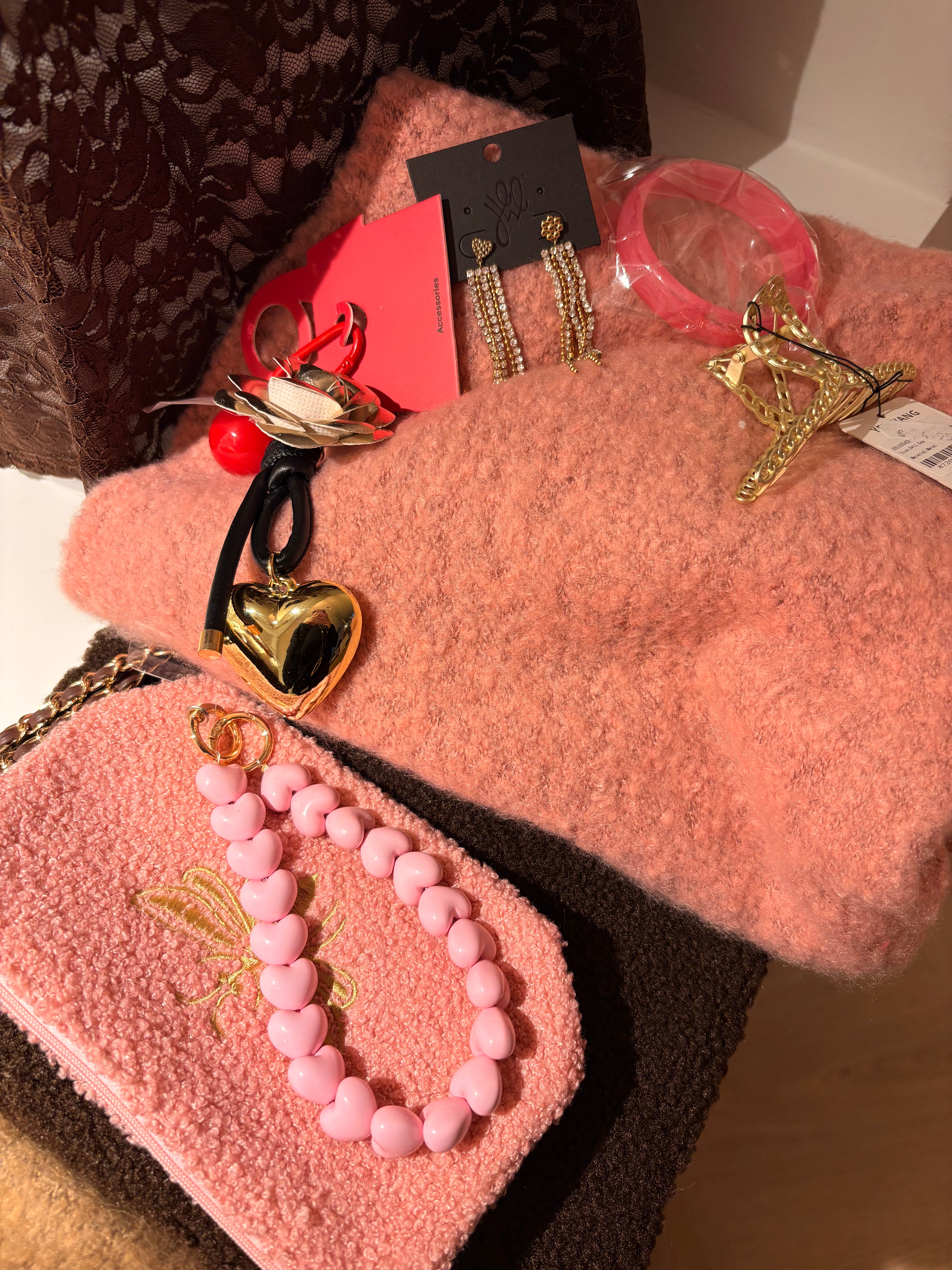 Surprise box accessoires roze