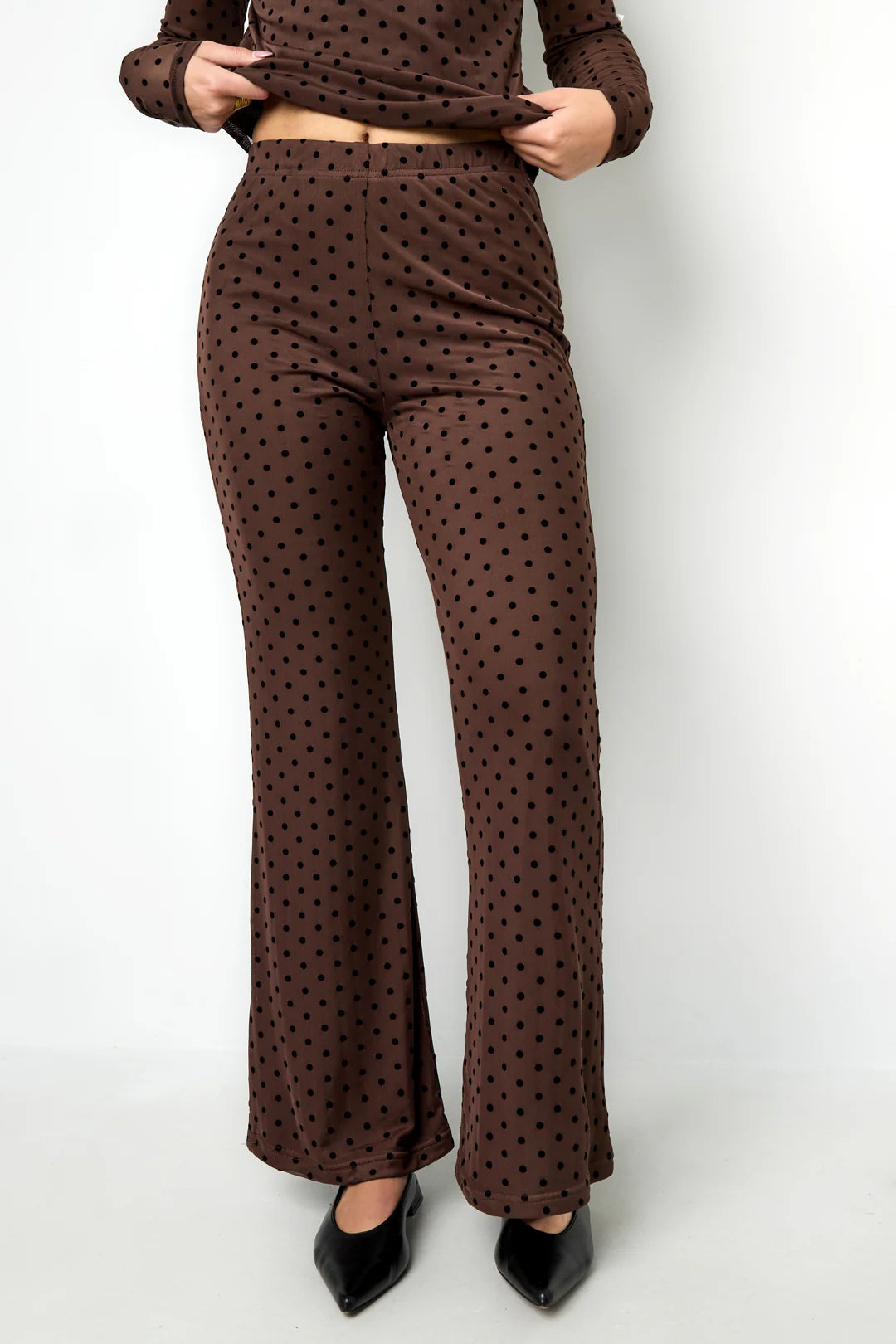 De Polkadot Set Broek