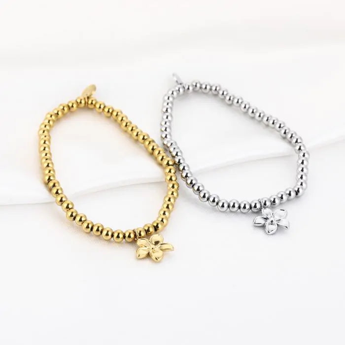 Kralen armband met bedel