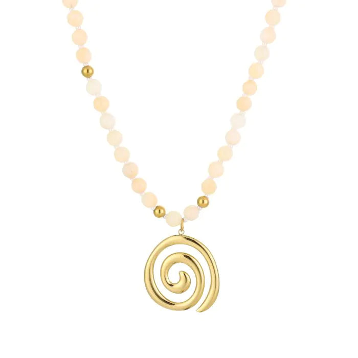 Kralen ketting met lucky sea charm