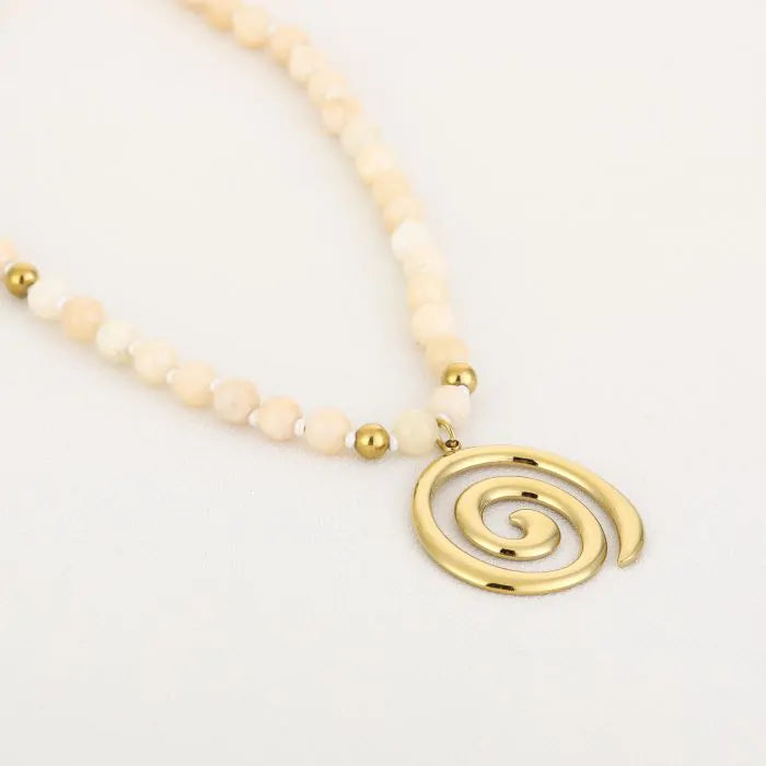 Kralen ketting met lucky sea charm