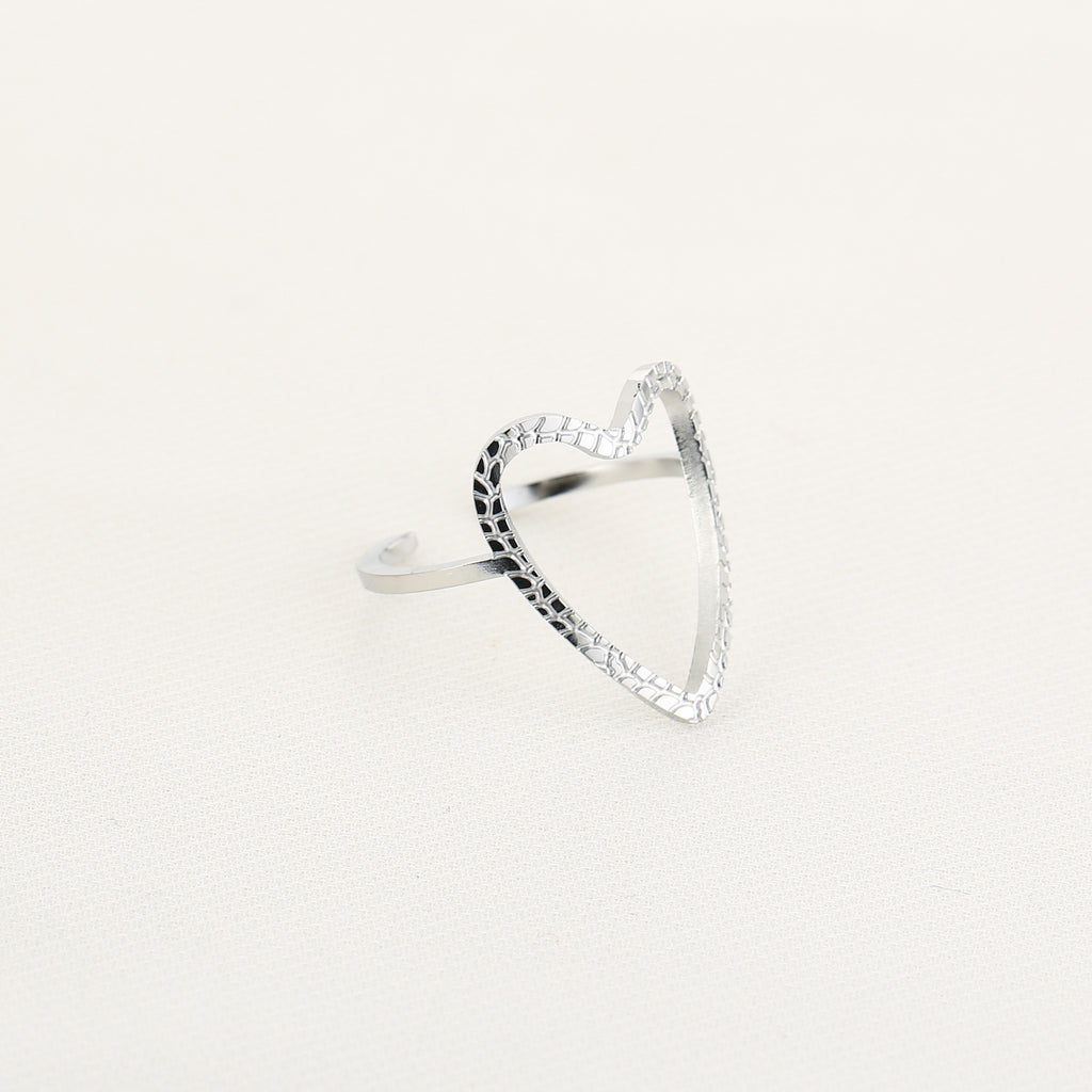 grote hart ring