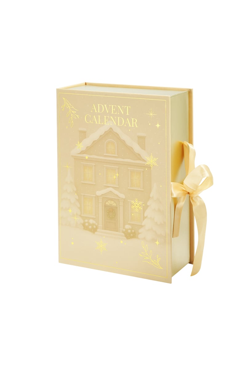 Kerst adventskalenders rechthoek Casual RVS Kerst