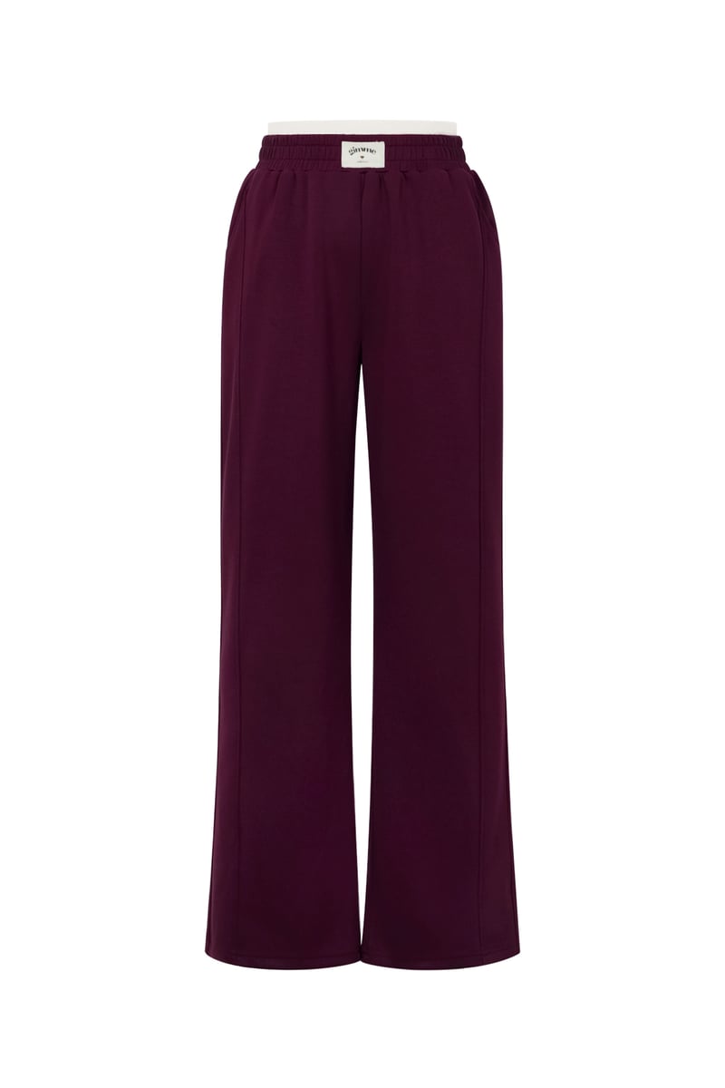 Polyestervezel (polyester) Rechte broek Effen kleur Sportief All Fit Kleding