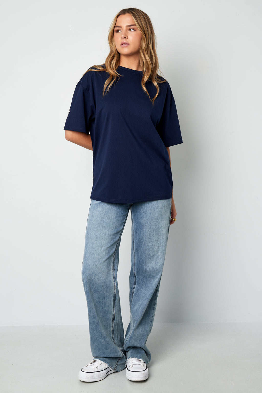 Cotton Vrouwen T-shirt Casual Letters