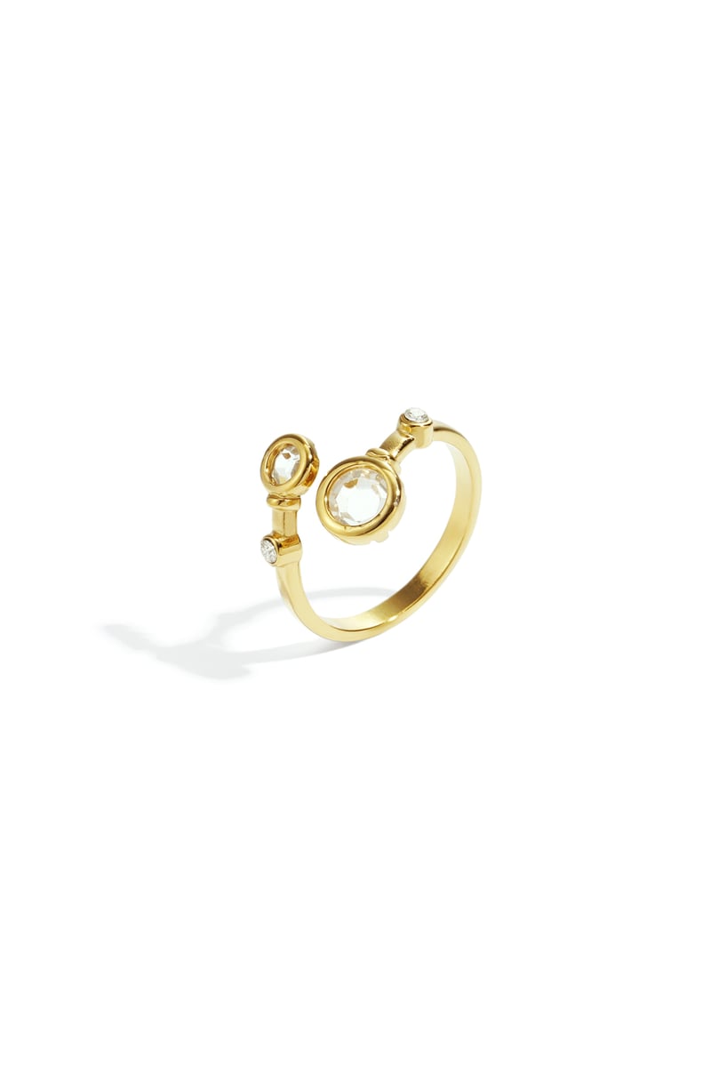 Roestvrijstalen minimalistische ringen cirkel Casual Dagelijks Eenvoudig Serie Dames sieraden