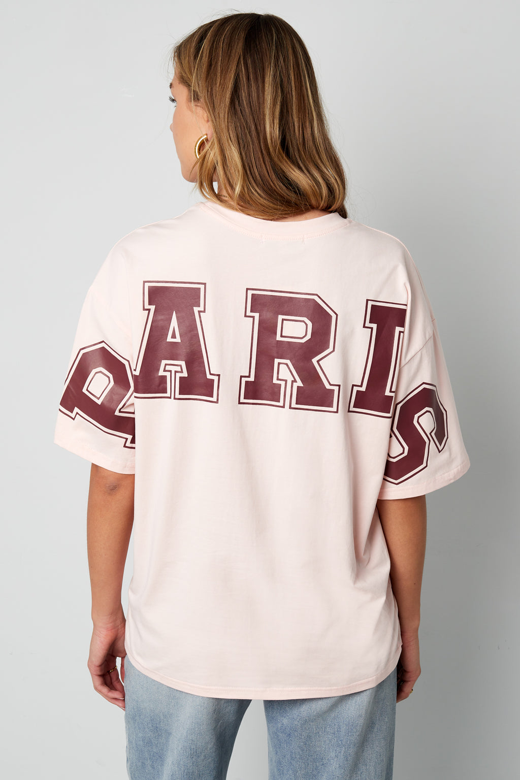 Cotton Vrouwen T-shirt Casual Letters