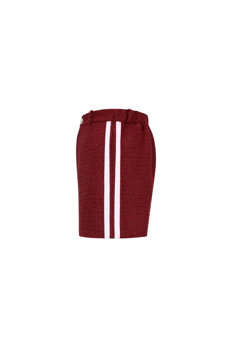 Lurex Tweed kort