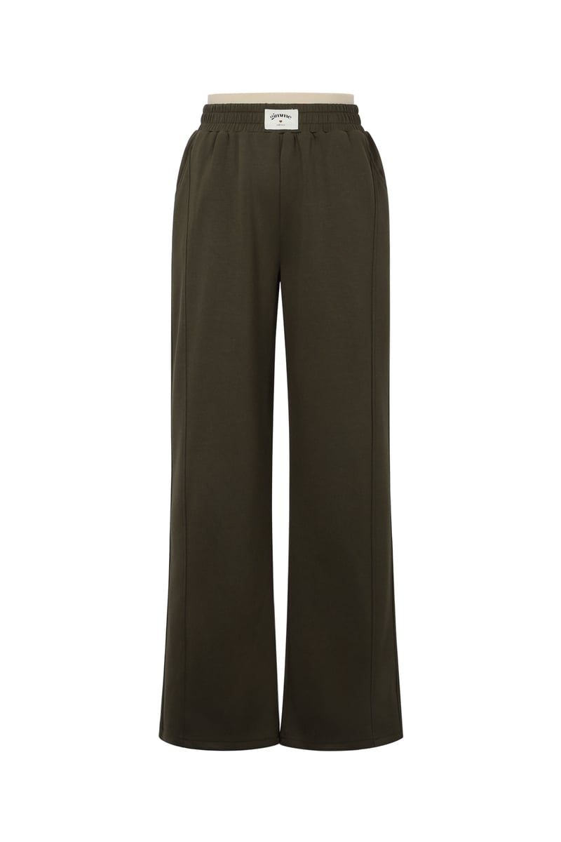 Polyestervezel (polyester) Rechte broek Effen kleur Sportief All Fit Kleding