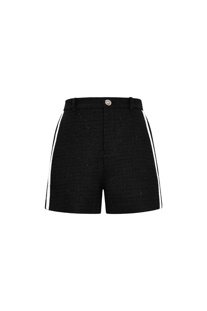 Lurex Tweed kort
