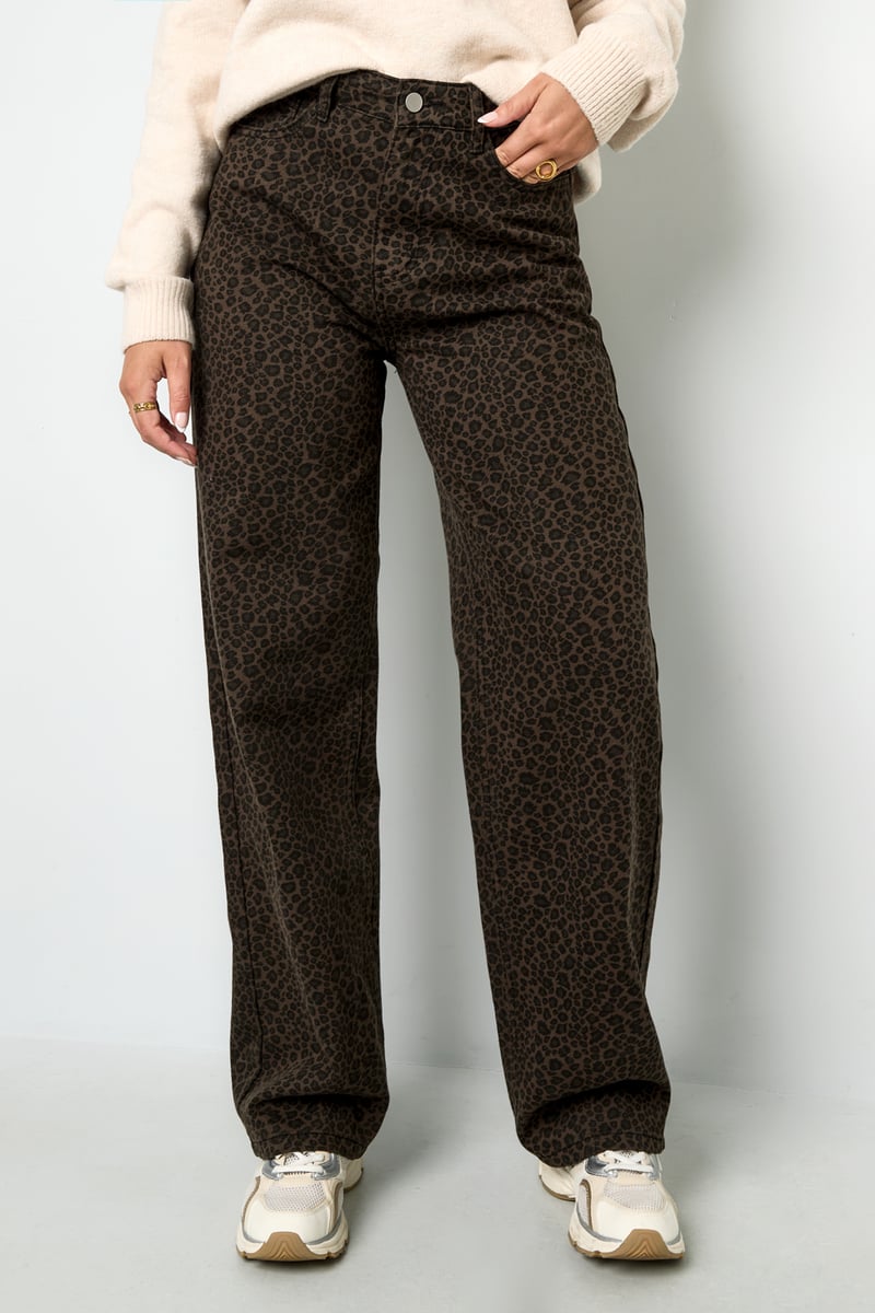 Luipaardjeans