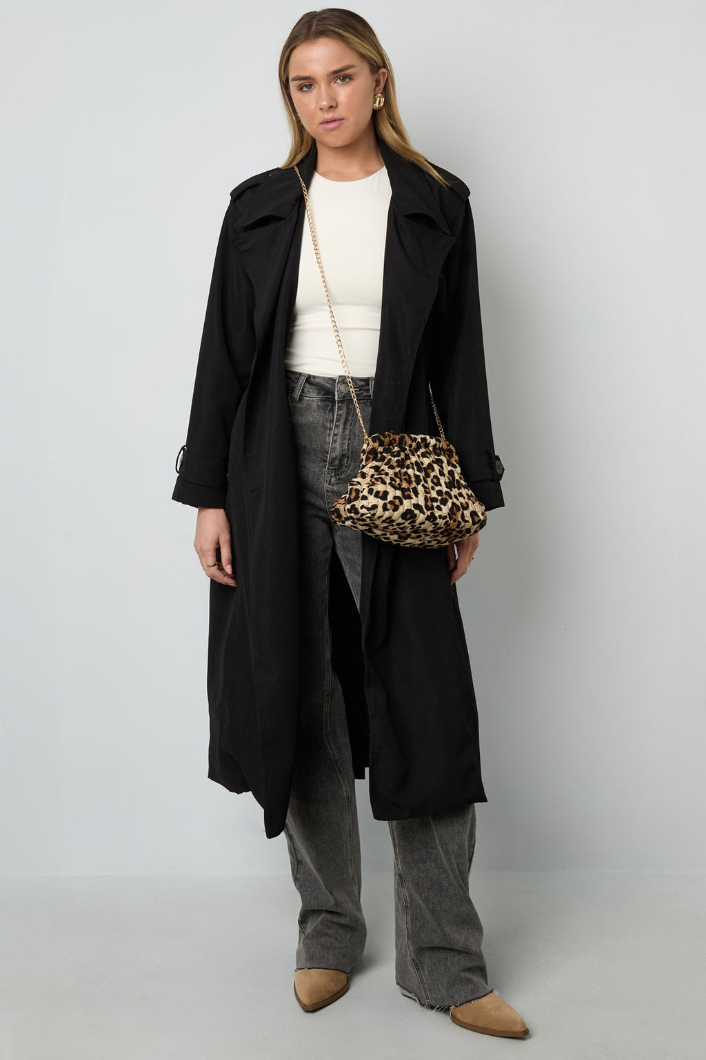 Schoudertassen Luipaardprint Casual Katoen Dagelijkse Accessoires