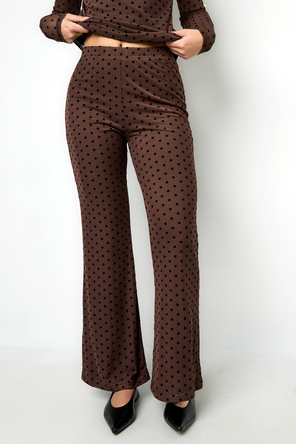 De Polkadot Set Broek